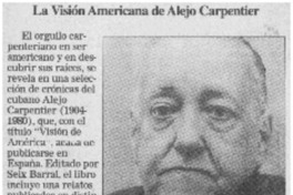 La visión americana de Alejo Carpentier