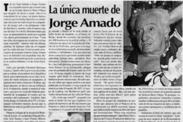 La única muerte de Jorge Amado