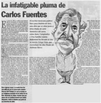 La infatigable pluma de Carlos Fuentes