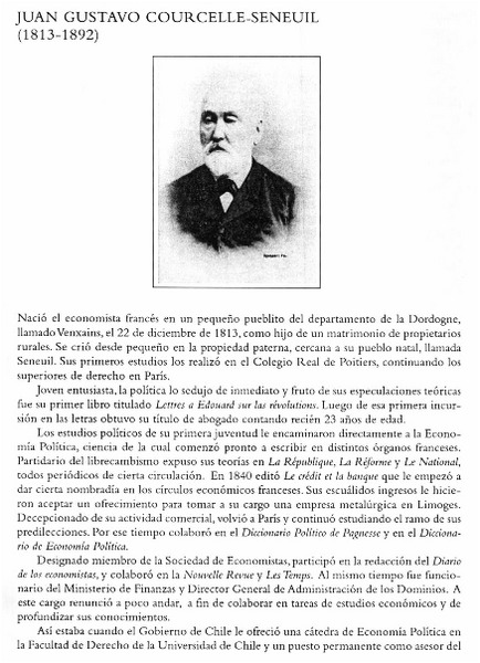 Juan Gustavo Courcelle-Seneuil.