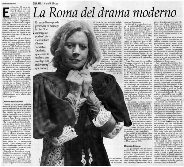 La Roma del drama moderno