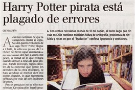 Harry Potter pirata está plagado de errores