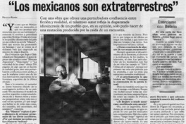 Los mexicanos sos extraterrestres