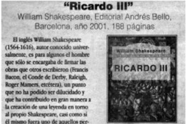 Ricardo III".