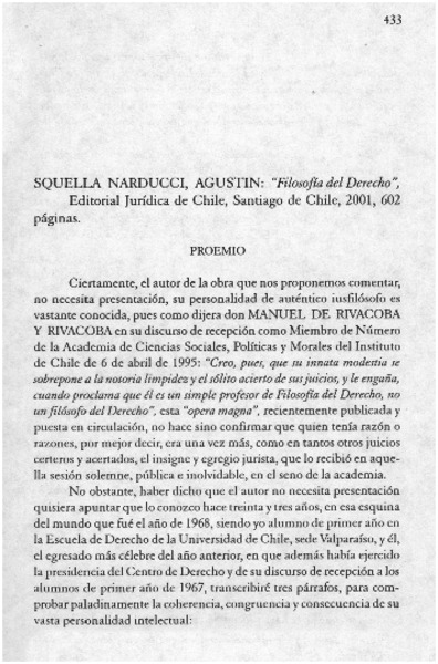 Squella Narducci, Agustín: "Filosofía del derecho"