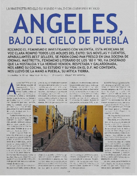Angeles, bajo el cielo de Puebla
