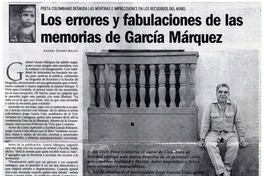 Los errores y fabulaciones de las memorias de García Márquez