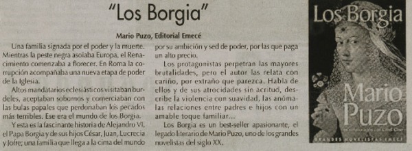 "Los Borgia"
