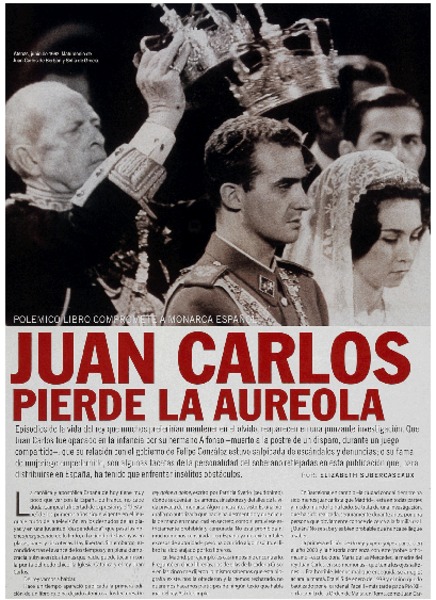 Juan Carlos pierde la Aureola