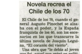 Novela recrea el Chile de los 70.