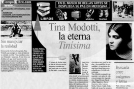Tina Modotti, la eterna tinísima.