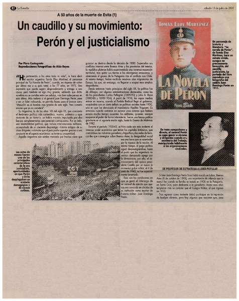 Un caudillo y su movimiento, Perón y el justicialismo
