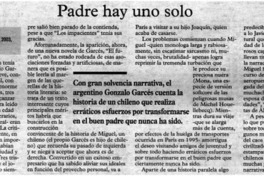 Padre hay uno solo