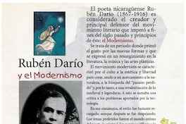 Rubén Darío y el modernismo.