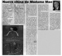 Nueva china de Madame Mao