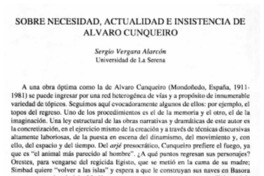 Sobre necesidad, actualidad e insistencia de Alvaro Cunqueiro