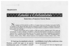 Gnosis y cristianismo