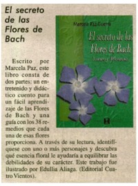 El Secreto de las flores de Bach.