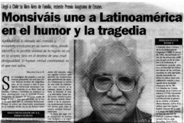 Monsiváis une latinoamérica en el humor y la tragedia
