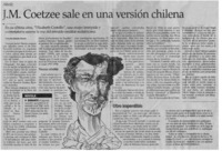 J. M. Coetzee sale en una versión chilena