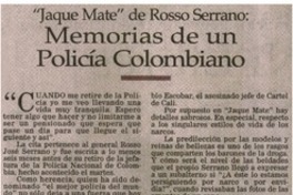 Memorias de un policía colombianos