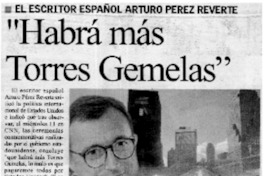 Habrá más Torres Gemelas".