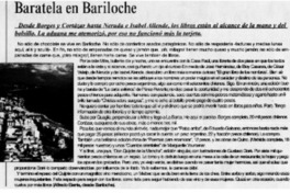 Baratela en Bariloche