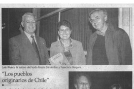 Los pueblos originarios de Chile".