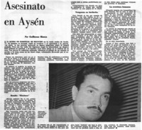 Asesinato en Aysén