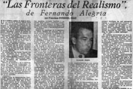 "Las Fronteras del realismo"