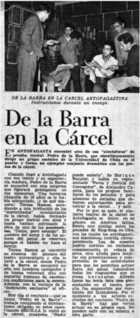 De la Barra en la cárcel.