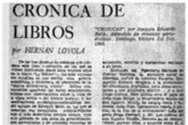 "Crónicas"