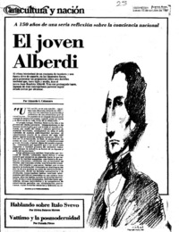 El joven Alberdi