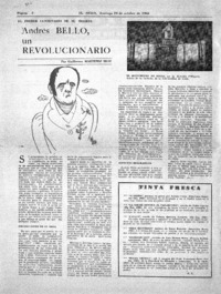 Andrés Bello, un revolucionario