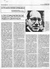 Los comuneros de Nueva Granada.
