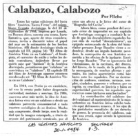 Calabazo, calabozo