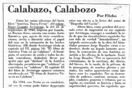 Calabazo, calabozo