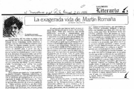 La exagerada vida de Martín Romaña