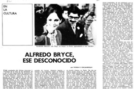 Alfredo Bryce, ese desconocido