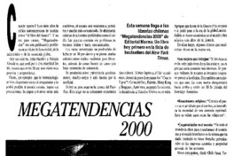 Megatendencias 2000.