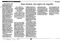 Jane Austen, dos siglos de taquilla