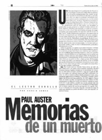 Paul Auster memorias de un muerto