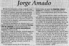 Jorge Amado.