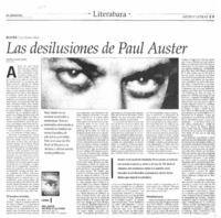 Las Desilusiones de Paul Auster