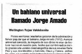 Un bahiano universal llamado Jorge Amado
