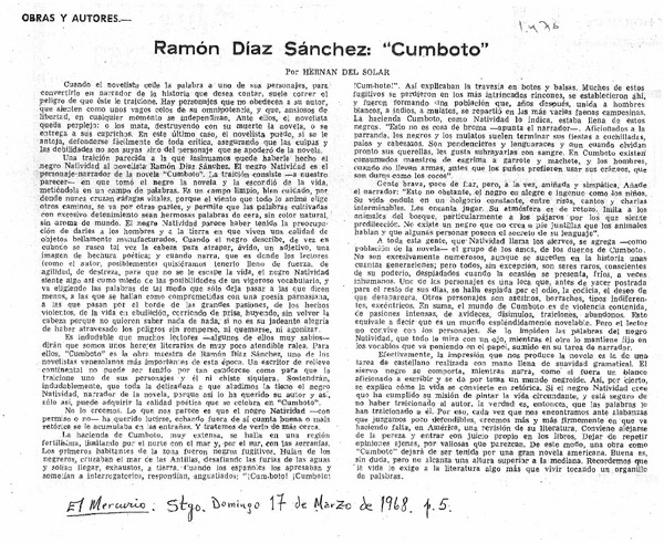Ramón Díaz Sánchez, "Cumboto"