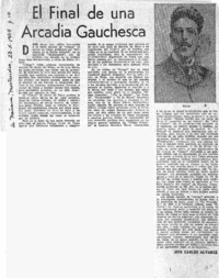 El Final de una arcadia gauchesca