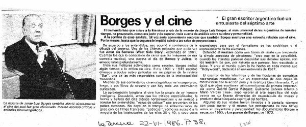 Borges y el cine.