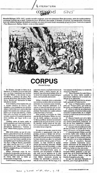 Corpus.