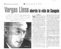 Vargas Llosa aborda la vida de Gauguin